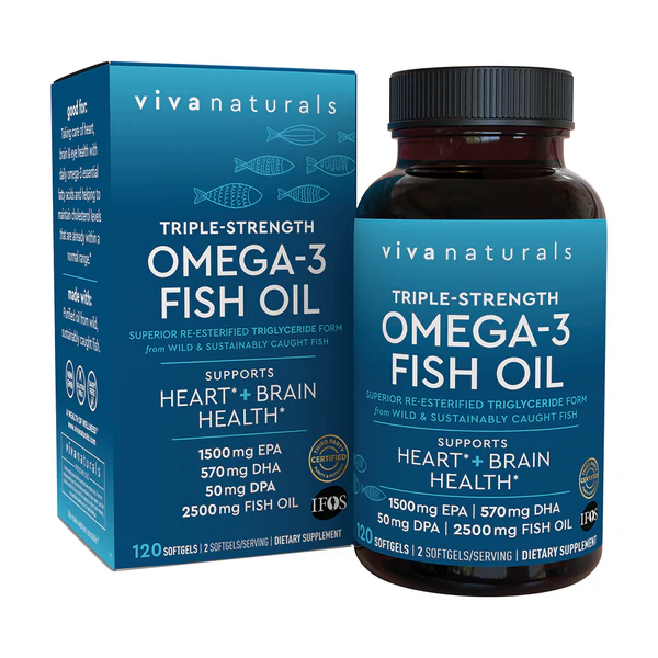 Fish Oil, Triple-Strength Omega-3